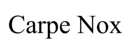 CARPE NOX trademark