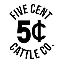 FIVE CENT 5¢ CATTLE CO. trademark