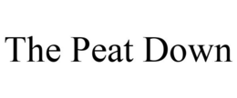THE PEAT DOWN trademark