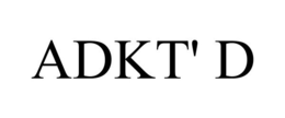 ADKT' D trademark