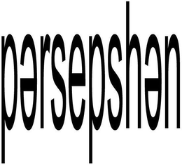 PERSEPSHEN trademark