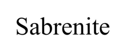 SABRENITE trademark