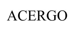 ACERGO trademark