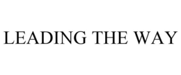 LEADING THE WAY trademark