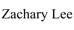 ZACHARY LEE trademark