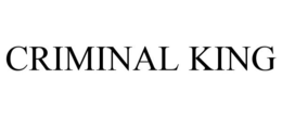 CRIMINAL KING trademark