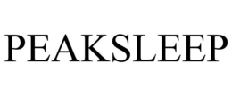 PEAKSLEEP trademark