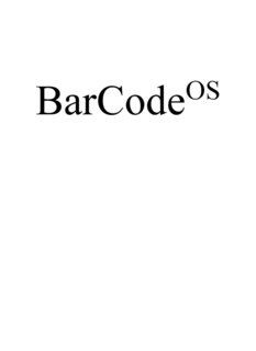 BARCODE OS trademark