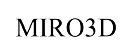 MIRO3D trademark