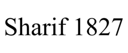 SHARIF 1827 trademark
