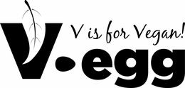 V EGG  V IS FOR VEGAN! trademark