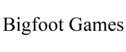 BIGFOOT GAMES trademark