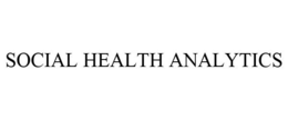 SOCIAL HEALTH ANALYTICS trademark