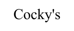 COCKY'S trademark