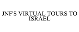 JNF'S VIRTUAL TOURS TO ISRAEL trademark