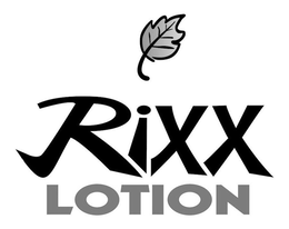 RIXX LOTION trademark