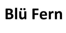 BLÜ FERN trademark