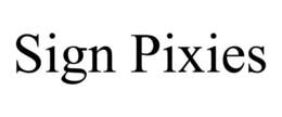 SIGN PIXIES trademark