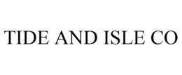 TIDE AND ISLE CO trademark