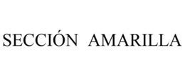 SECCIÓN AMARILLA trademark