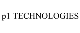 P1 TECHNOLOGIES trademark