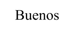 BUENOS trademark
