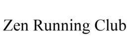 ZEN RUNNING CLUB trademark