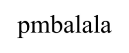 PMBALALA trademark