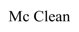 MC CLEAN trademark