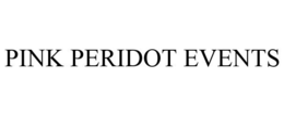 PINK PERIDOT EVENTS trademark