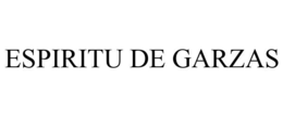 ESPIRITU DE GARZAS trademark