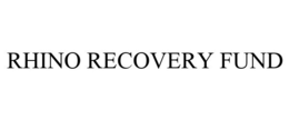 RHINO RECOVERY FUND trademark