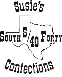 SUSIE'S SOUTH S/40 FORTY CONFECTIONS trademark