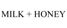 MILK + HONEY trademark