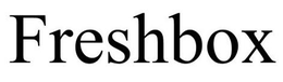 FRESHBOX trademark