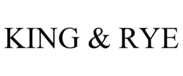 KING & RYE trademark