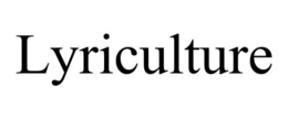 LYRICULTURE trademark