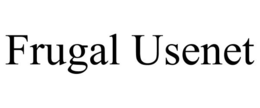 FRUGAL USENET trademark