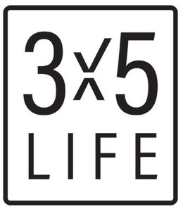 3 X 5 LIFE trademark