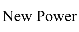 NEW POWER trademark