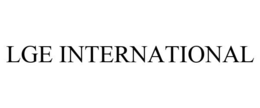 LGE INTERNATIONAL trademark