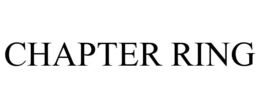 CHAPTER RING trademark