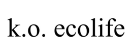 K.O. ECOLIFE trademark
