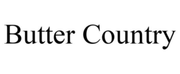 BUTTER COUNTRY trademark