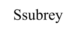 SSUBREY trademark