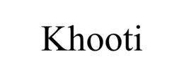 KHOOTI trademark