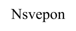 NSVEPON trademark