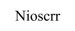 NIOSCRR trademark
