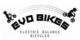 EVO BIKES ELECTRIC BALANCE BICYCLES trademark