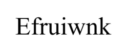 EFRUIWNK trademark